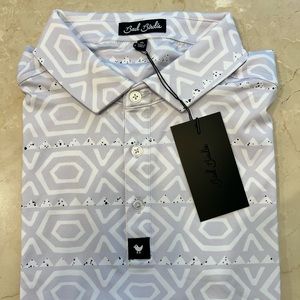 Brand new with tags, Bad Birdie men’s golf shirt